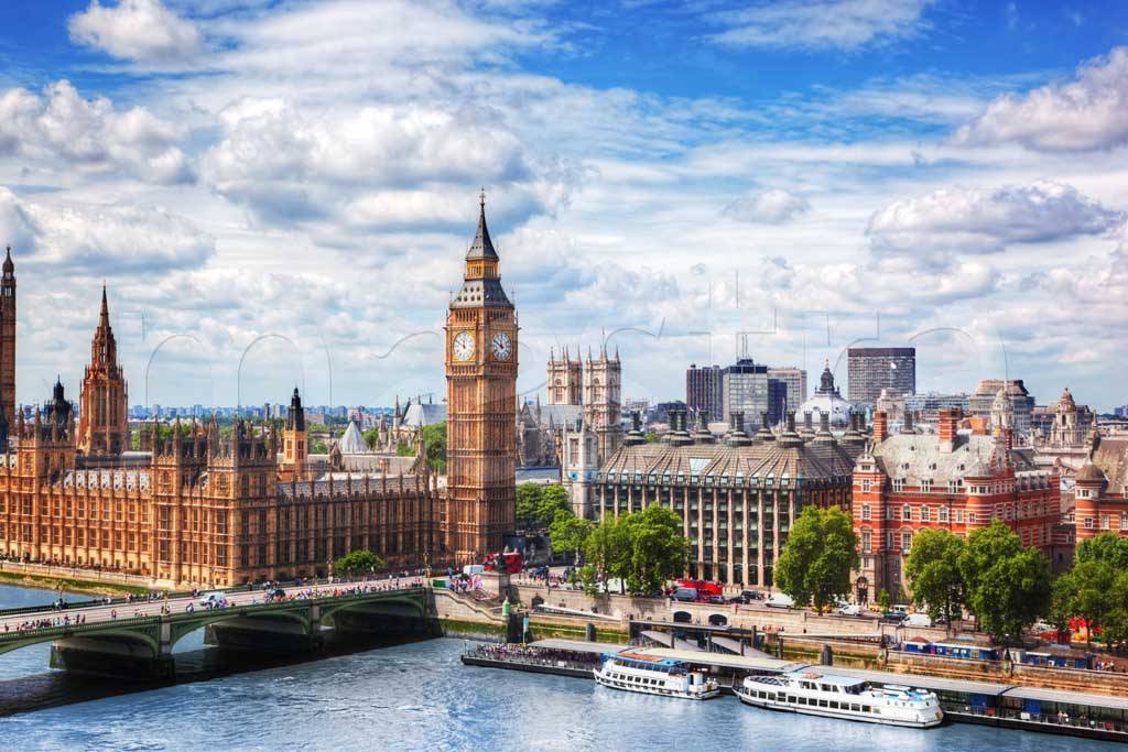 Фотообои Вид на Лондон и Биг бен